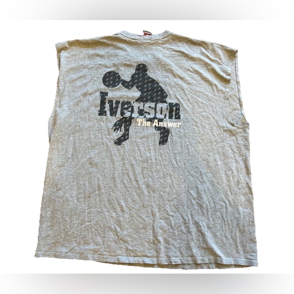 Vintage Allen Iverson Shirt Tank Top Muscle i3 I3 Sleeveless AI Reebok XXL 2XL
